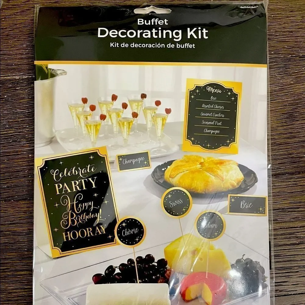 $5/25 New! Party City Buffet Decorations for Happy Birthday!